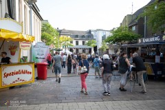 Blick aufs Bürgerfest anläßlich der 1200 Jhrfeier der Stadt Völklingen - Foto: © Horst Konsdorf/ST